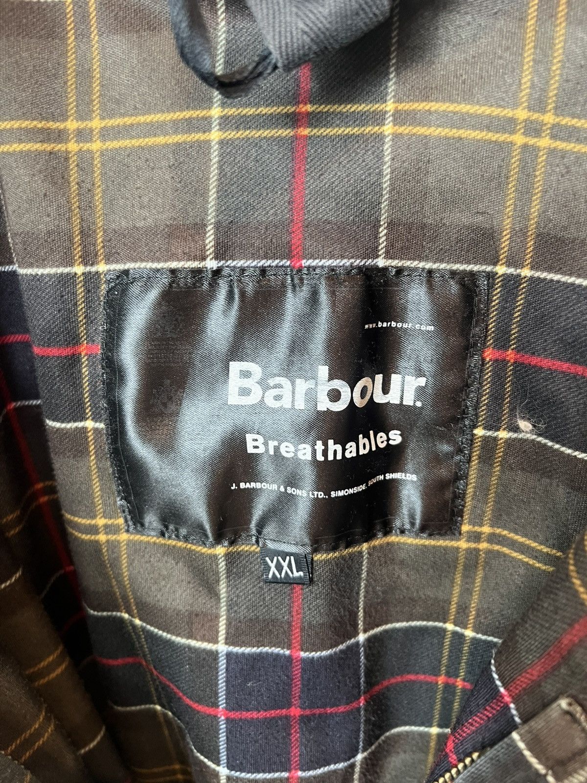 Barbour Vintage Outdoor Barbour Breathables Hinting Cordura Jacket Size US XXL / EU 58 / 5 - 11 Thumbnail