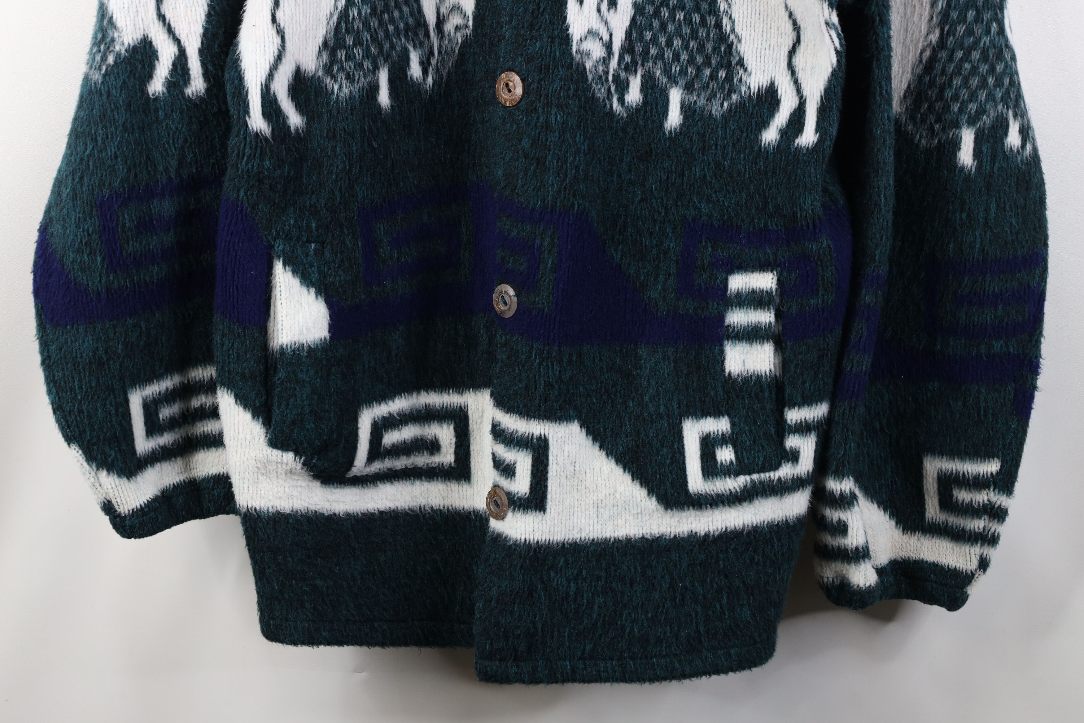 Vintage Vintage 90s Streetwear Southwestern All Over Print Jacket Size US XL / EU 56 / 4 - 3 Thumbnail