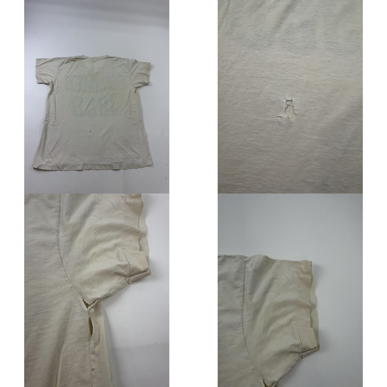 Diesel VINTAGE Diesel Shirt Mens Medium White Summer 1988 Graphic Tee 80s Single Stitch Size US M / EU 48-50 / 2 - 8 Thumbnail