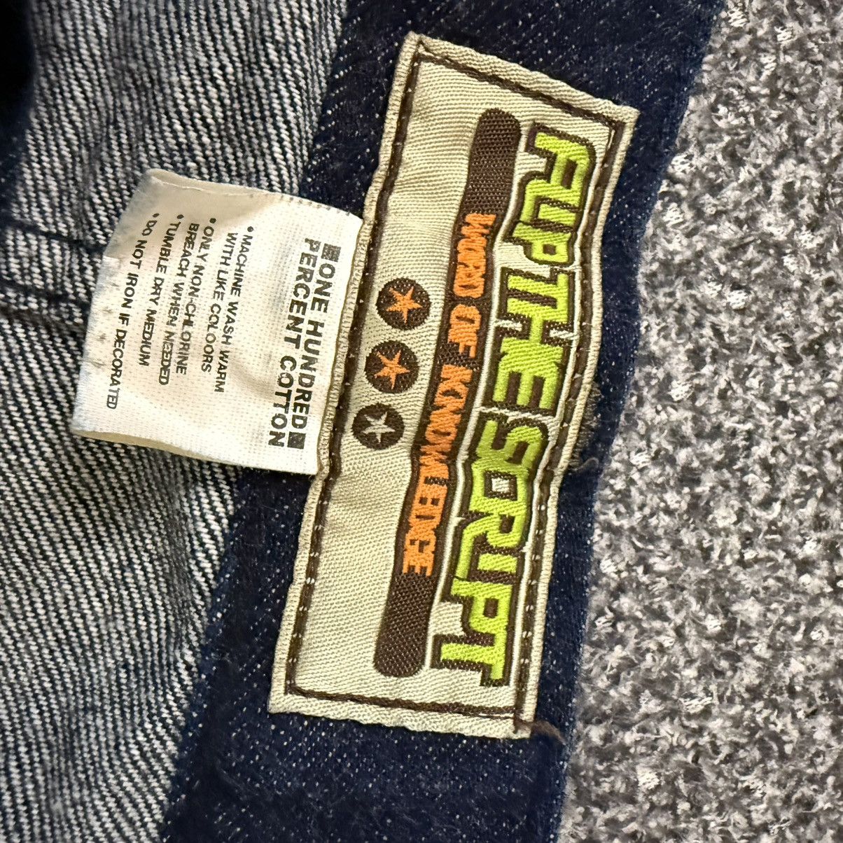 Indigo 🔥🇯🇵 Vintage 80s Japanese Selvedge Ft. Script Denim Rare Size US 34 / EU 50 - 13 Thumbnail