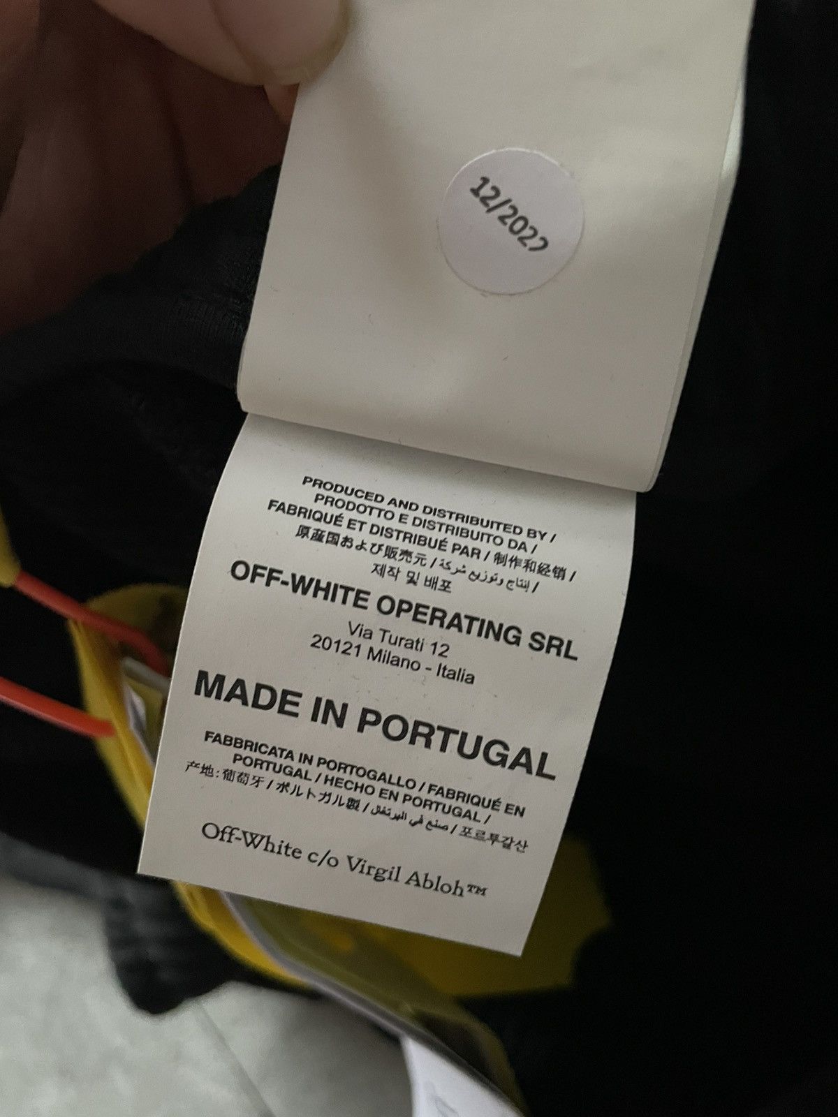 Off-White OFF-WHITE RUBBER ARROW SWEATSHORT⚡️ Size US 28 / EU 44 - 9 Thumbnail