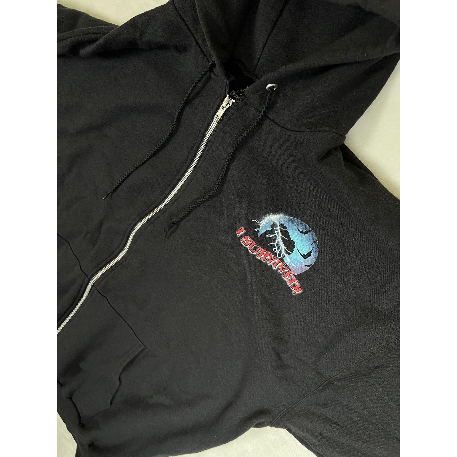 Disney Vintage Disney Twilight Zone Tower Of Terror Hoodie Mens XL Size US XL / EU 56 / 4 - 6 Thumbnail