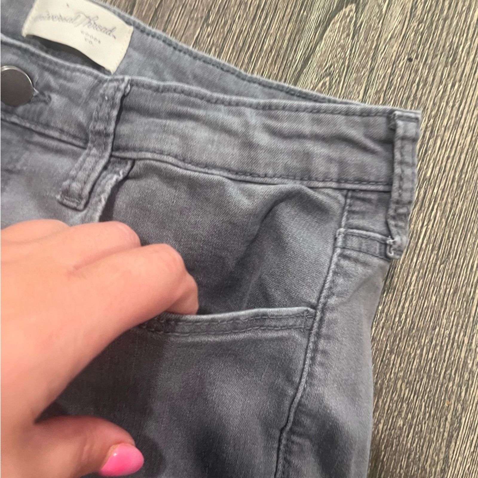 Vintage Universal Thread Jeans High Rise Skinny Cotton Size 12/31R Size 34" / US 12 / IT 48 - 2 Thumbnail