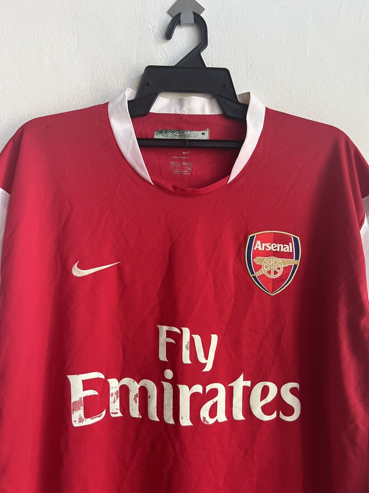Nike Original Nike Arsenal FC 2006-08 Home Jersey 2X-Large Size US XL / EU 56 / 4 - 2 Thumbnail