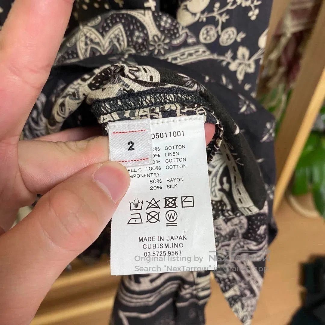 Visvim Visvim Tunic Bandana Shirt. Size US M / EU 48-50 / 2 - 3 Thumbnail