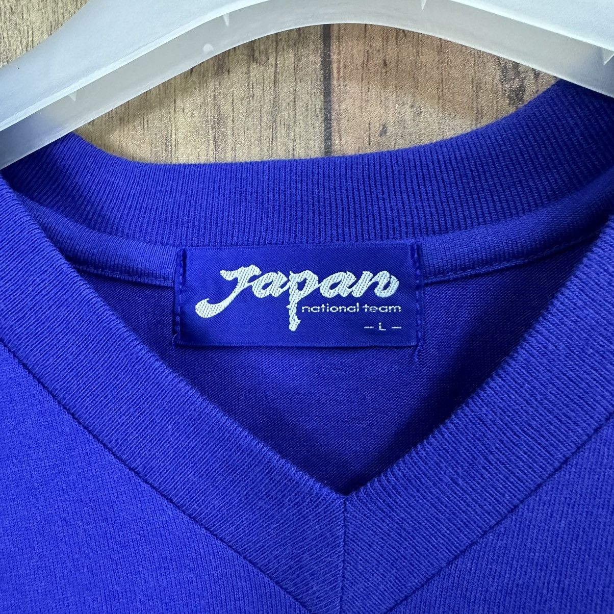 Adidas Vintage Japan Football Squad World Cup Player Tshirt A713 Size US L / EU 52-54 / 3 - 7 Thumbnail