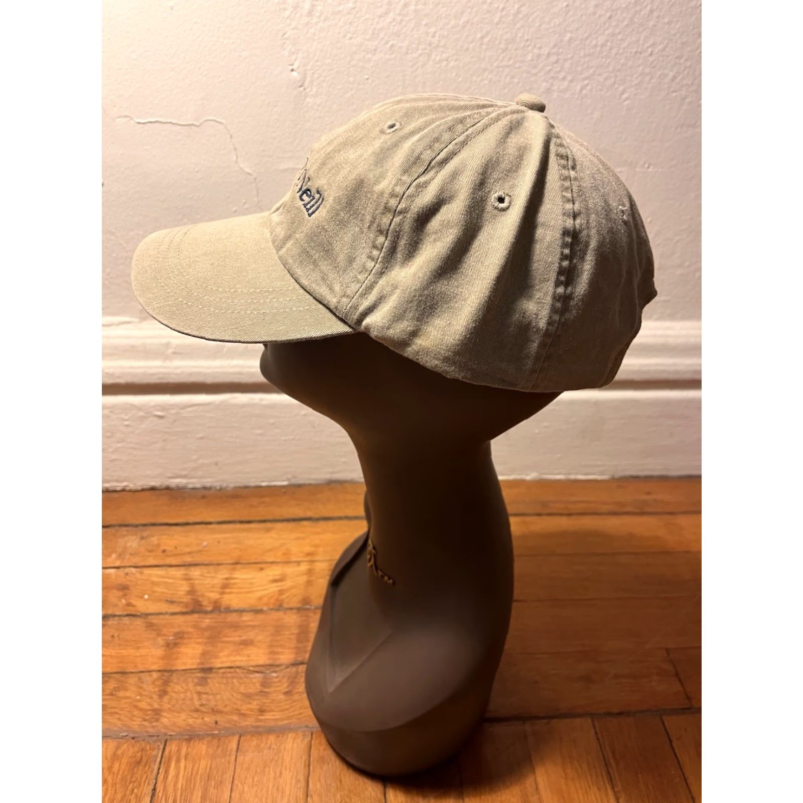 Vintage VINTAGE Adams Sandler O’Neill Hat Beige 90s World Trade Center 104th Floor Snapback One Size Men Adjustable Beige Hat Size ONE SIZE - 6 Thumbnail