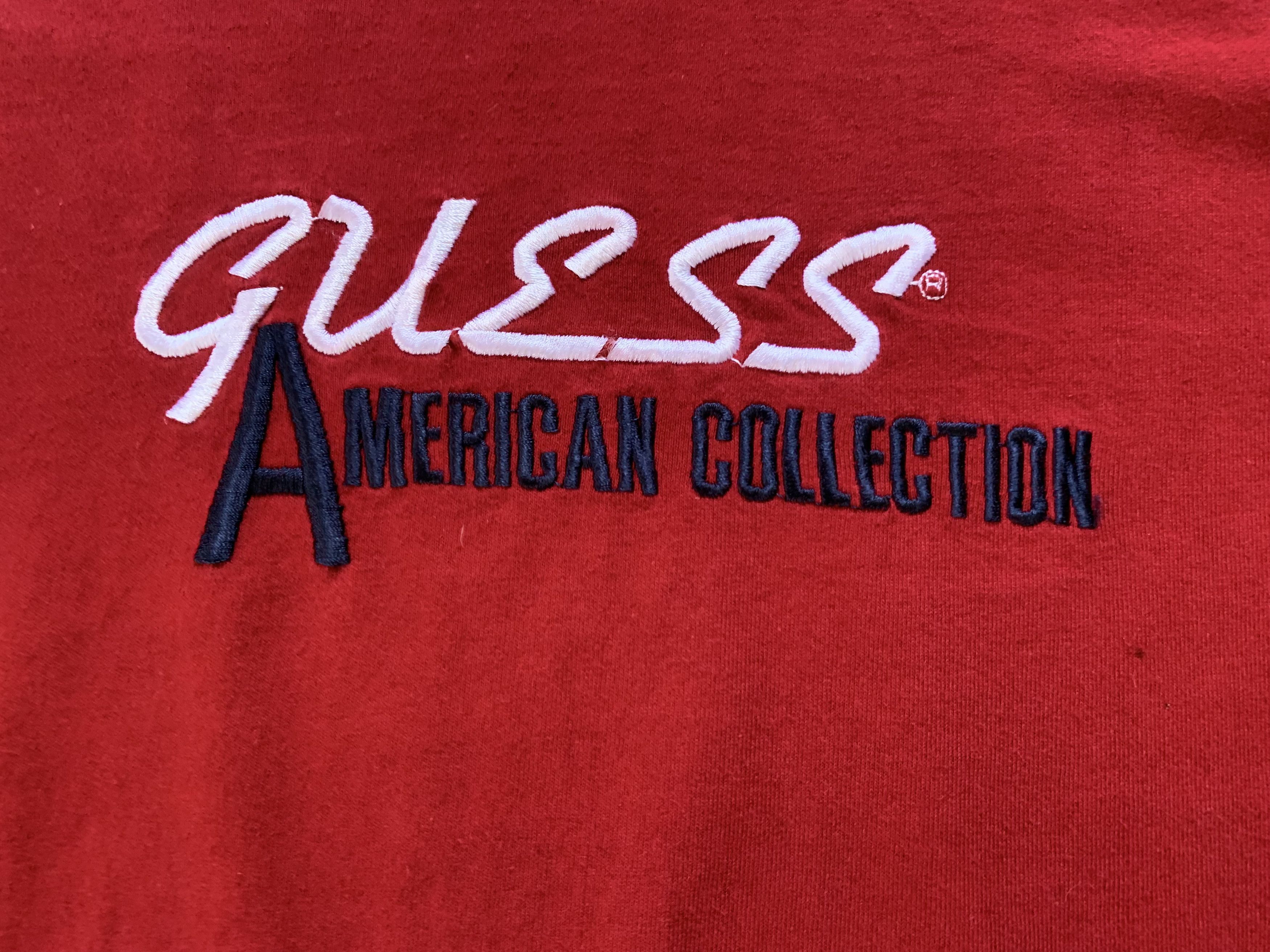 Guess Guess Vintage Embroidered Logo Long Sleeve Size US L / EU 52-54 / 3 - 5 Thumbnail
