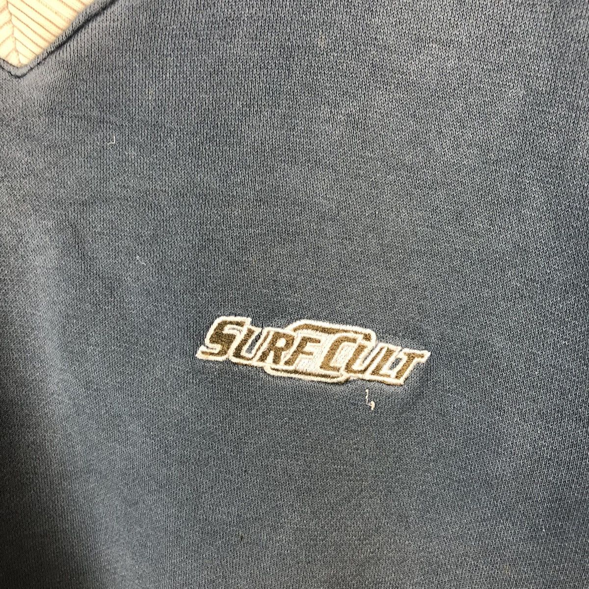 Vintage Surf Cult australia vintage Green Sweatshirt #A697 Size US L / EU 52-54 / 3 - 9 Thumbnail