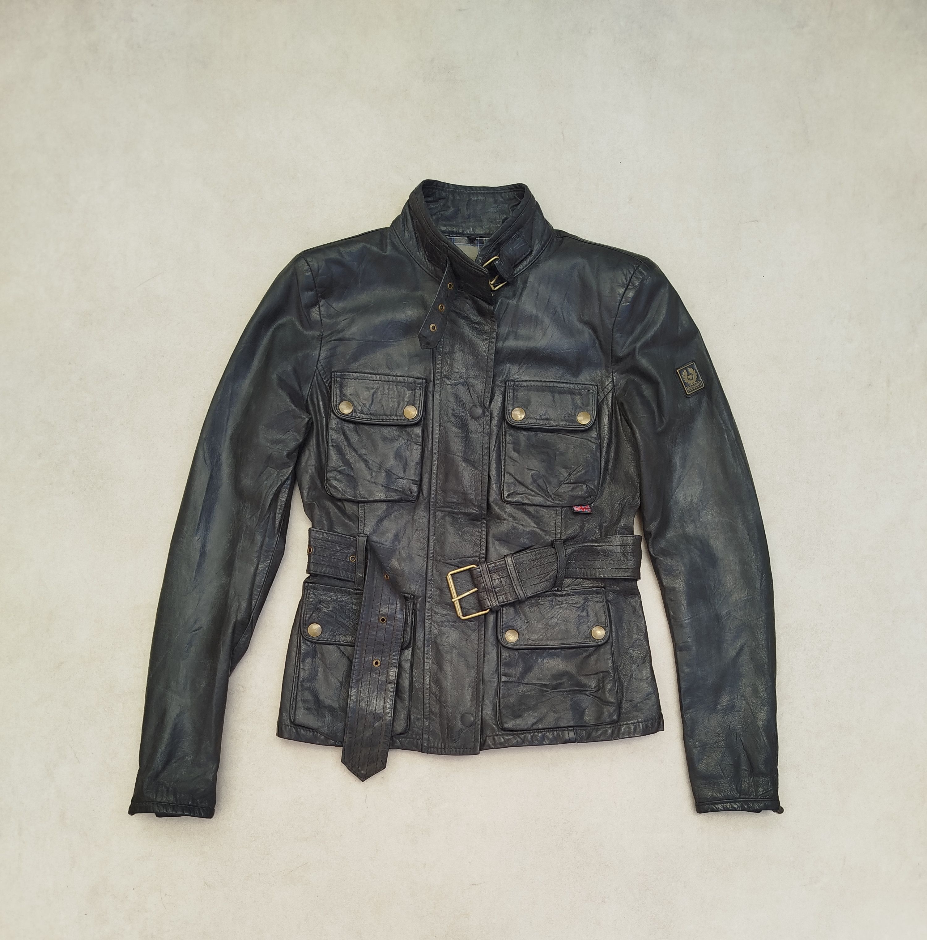 Belstaff Belstaff womens trialmaster leather jacket size 42 Size S / US 4 / IT 40 - 1 Thumbnail