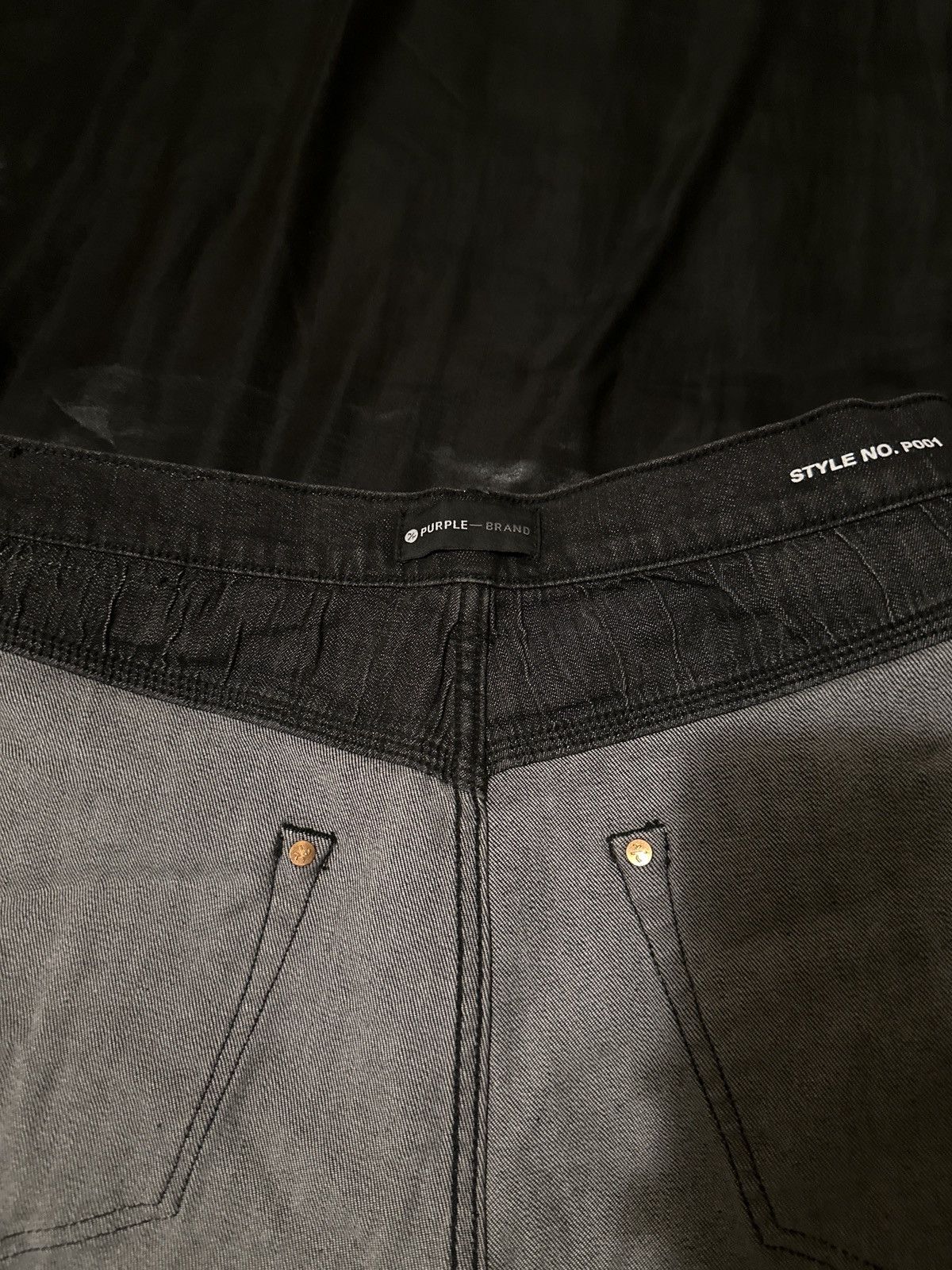 Purple Brand P001 Black Overspray Size US 31 - 5 Thumbnail