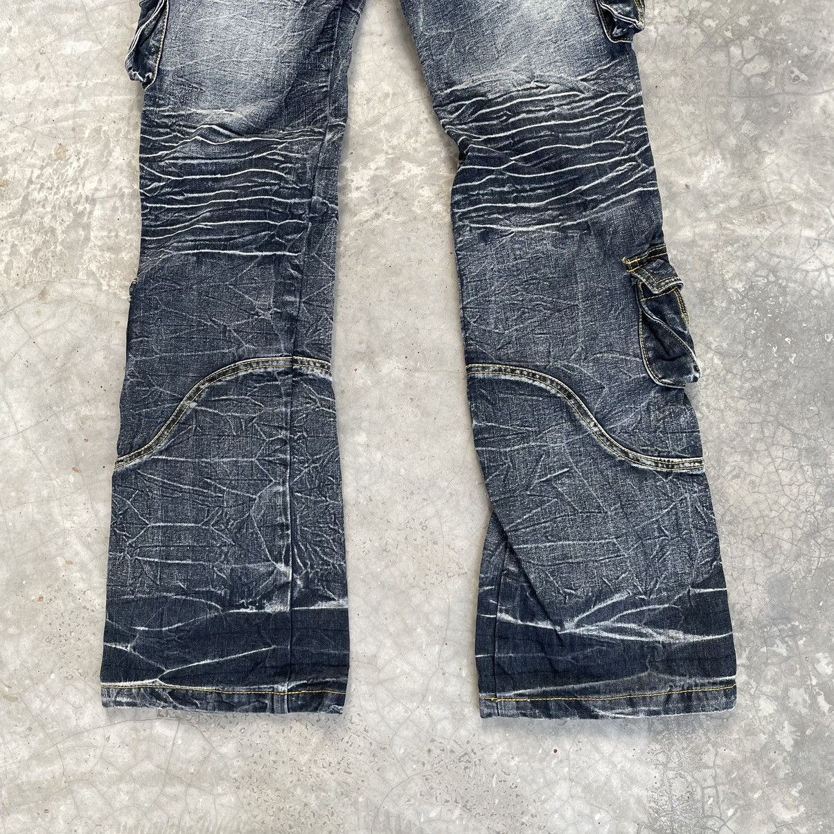 LOWBOX Vintage Lowbox Bondage Seditionaries Punk LGB Style Denim Size US 31 - 8 Thumbnail