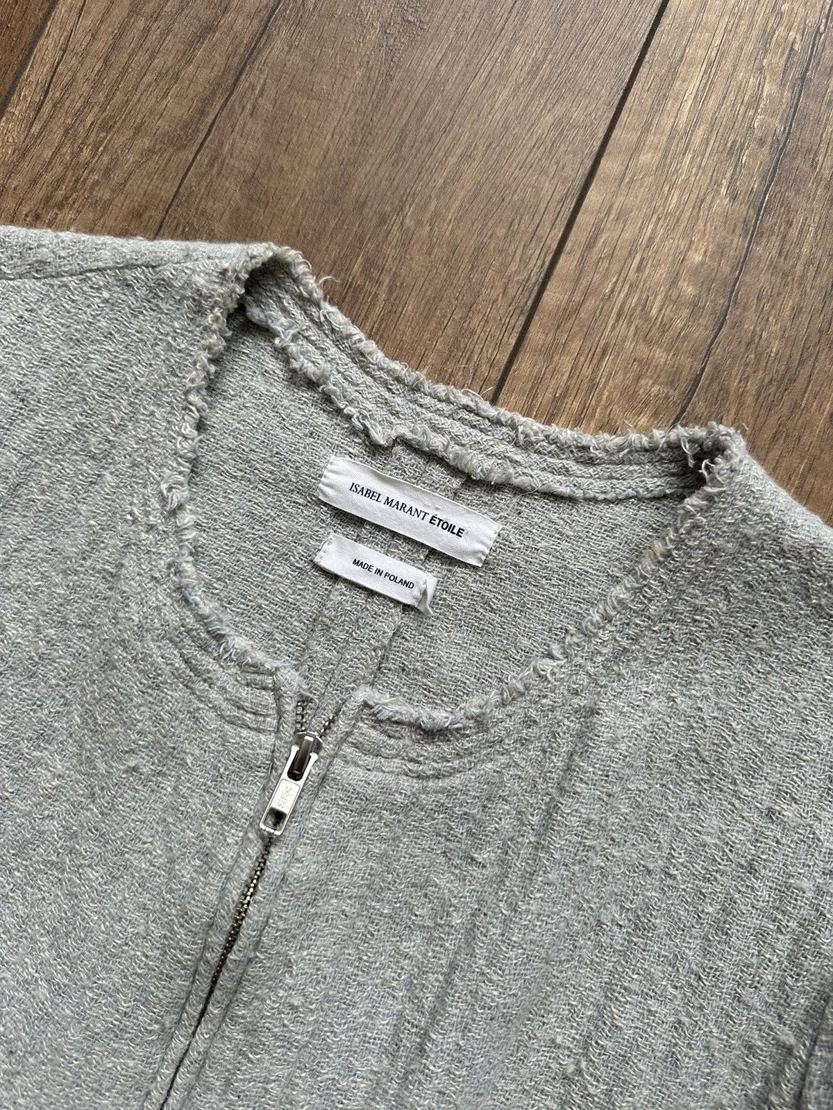 Designer × Isabel Marant × Isabel Marant Etoile Sweater Full Zip Isabel Marant Etoile 38 Size XS / US 0-2 / IT 36-38 - 2 Thumbnail