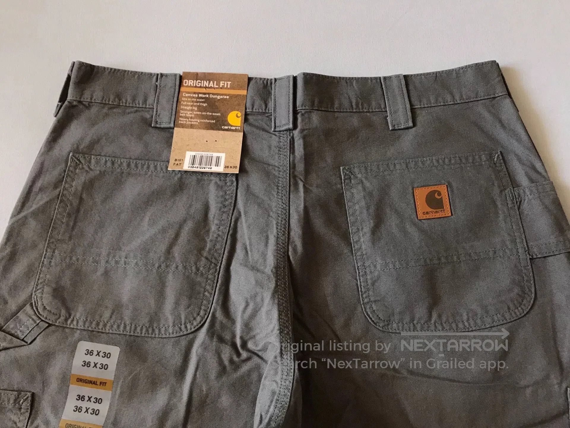 Carhartt Carhartt B151 FAT Canvas Work Pants. Size US 36 / EU 52 - 5 Thumbnail
