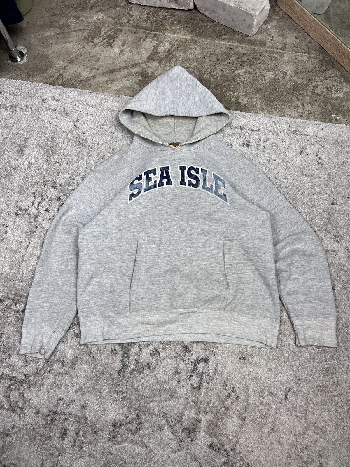 Vintage 1990s SEA ISLE NUTMEG VINTAGE HOODIE - 1675 Size US M / EU 48-50 / 2 - 2 Thumbnail