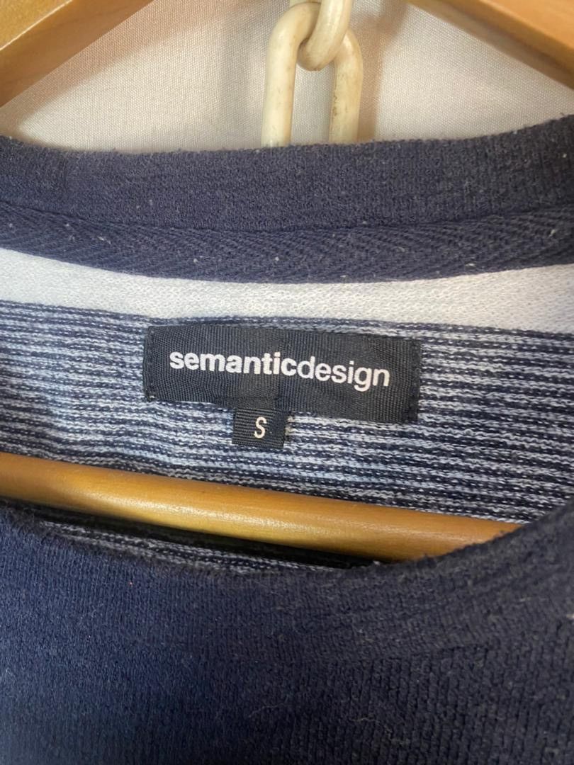 Japanese Brand × semanticdesign Semantic design stripe tshirt Size US S / EU 44-46 / 1 - 5 Thumbnail