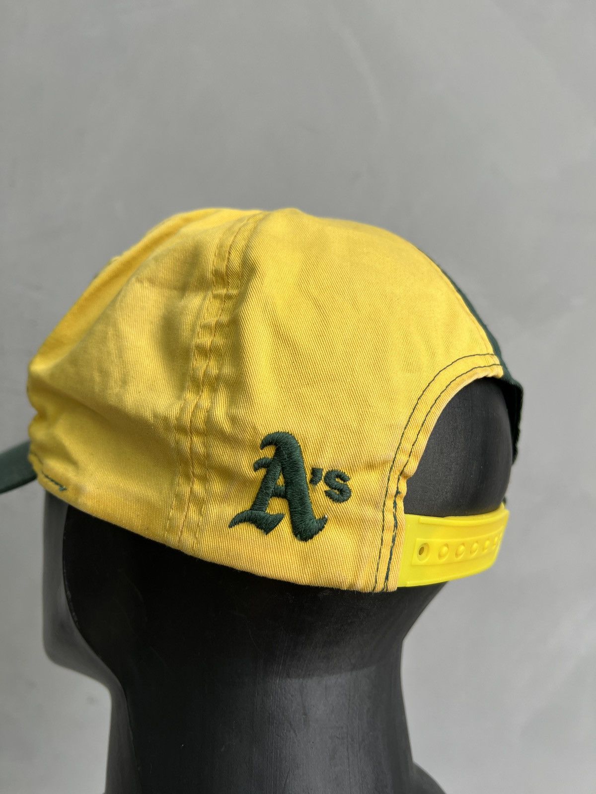 thisisneverthat Vintage 90s big log MLB Oakland Athletics cap y2k Size ONE SIZE - 6 Thumbnail