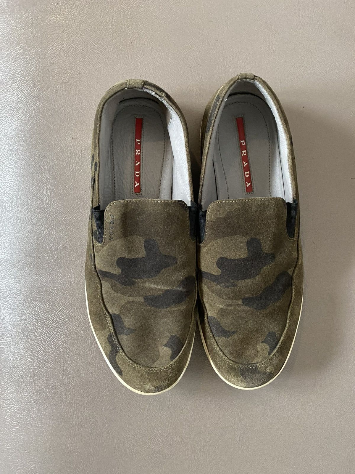 Prada Prada slip on camo suede Size US 9 / EU 42 - 2 Thumbnail