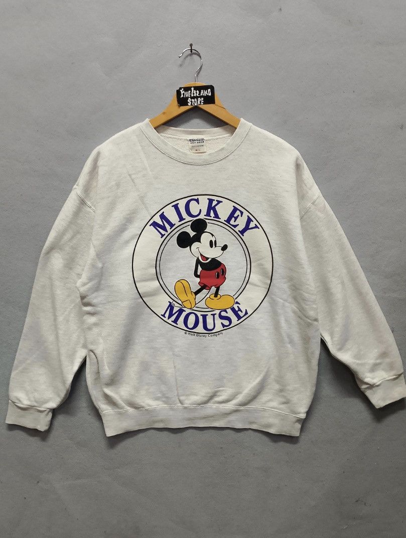 Vintage Vintage 80s–90s Mickey Mouse Sweatshirt Size US L / EU 52-54 / 3 - 1 Thumbnail