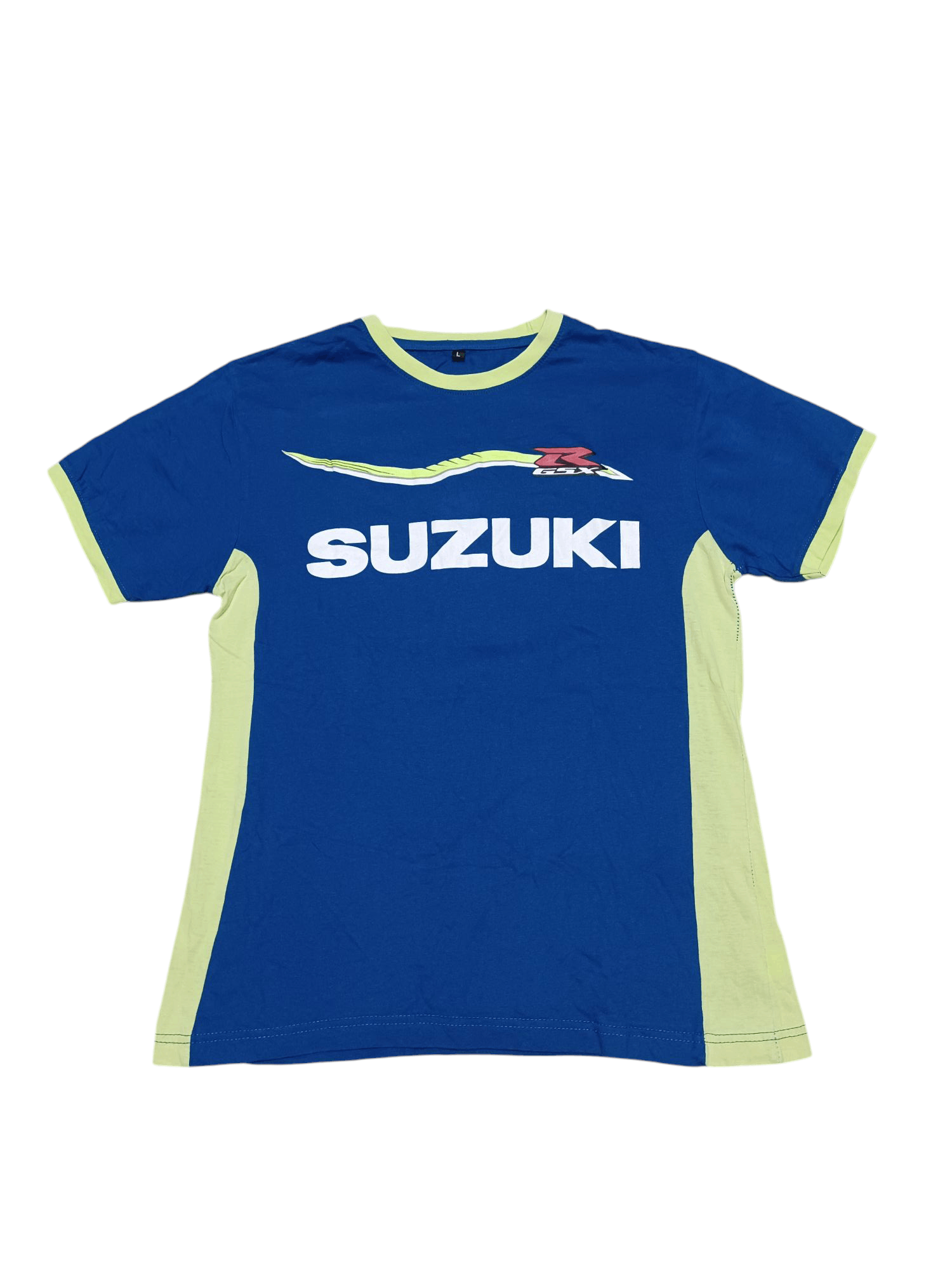 Japanese Brand SUZUKI GSX BIKE RACING VINTAGE JAPANESE BIGLOGO TEE Size US M / EU 48-50 / 2 - 1 Thumbnail