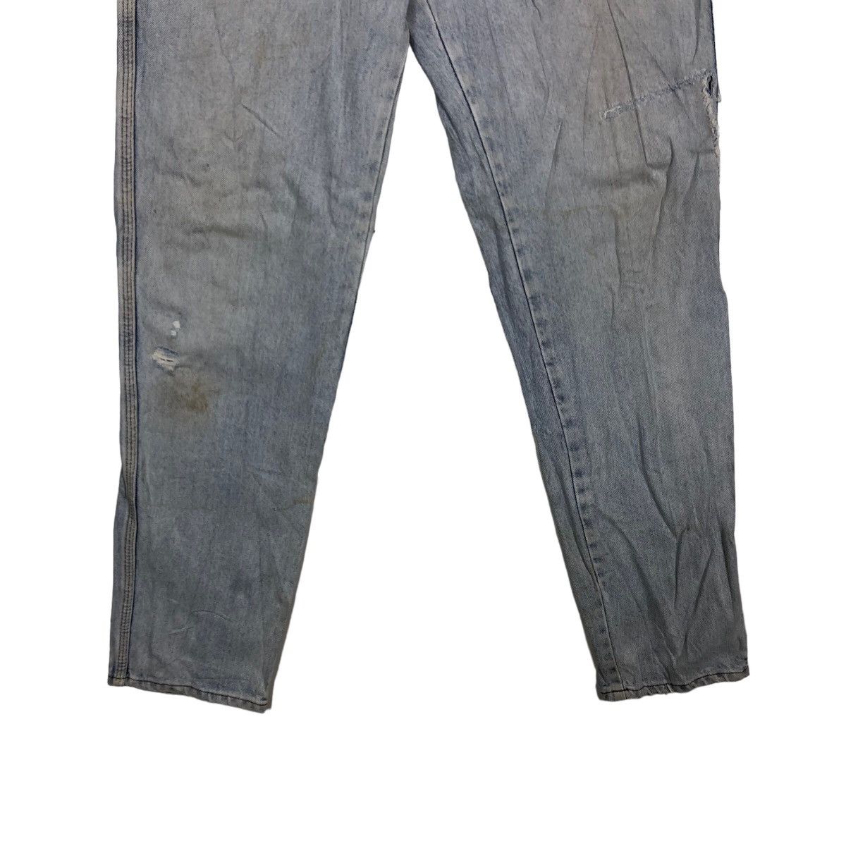 Levi's 🔥80’s Vintage Levi’s Acid Wash Design Straight Cut Denim Size US 28 / EU 44 - 4 Thumbnail