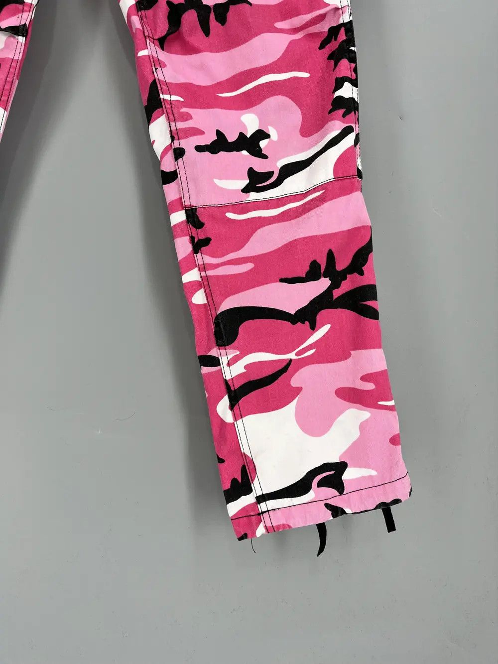 Vintage Pink Camo BDU Cargo Pants Design Style Travis Scott Size 32" / US 10 / IT 46 - 4 Thumbnail
