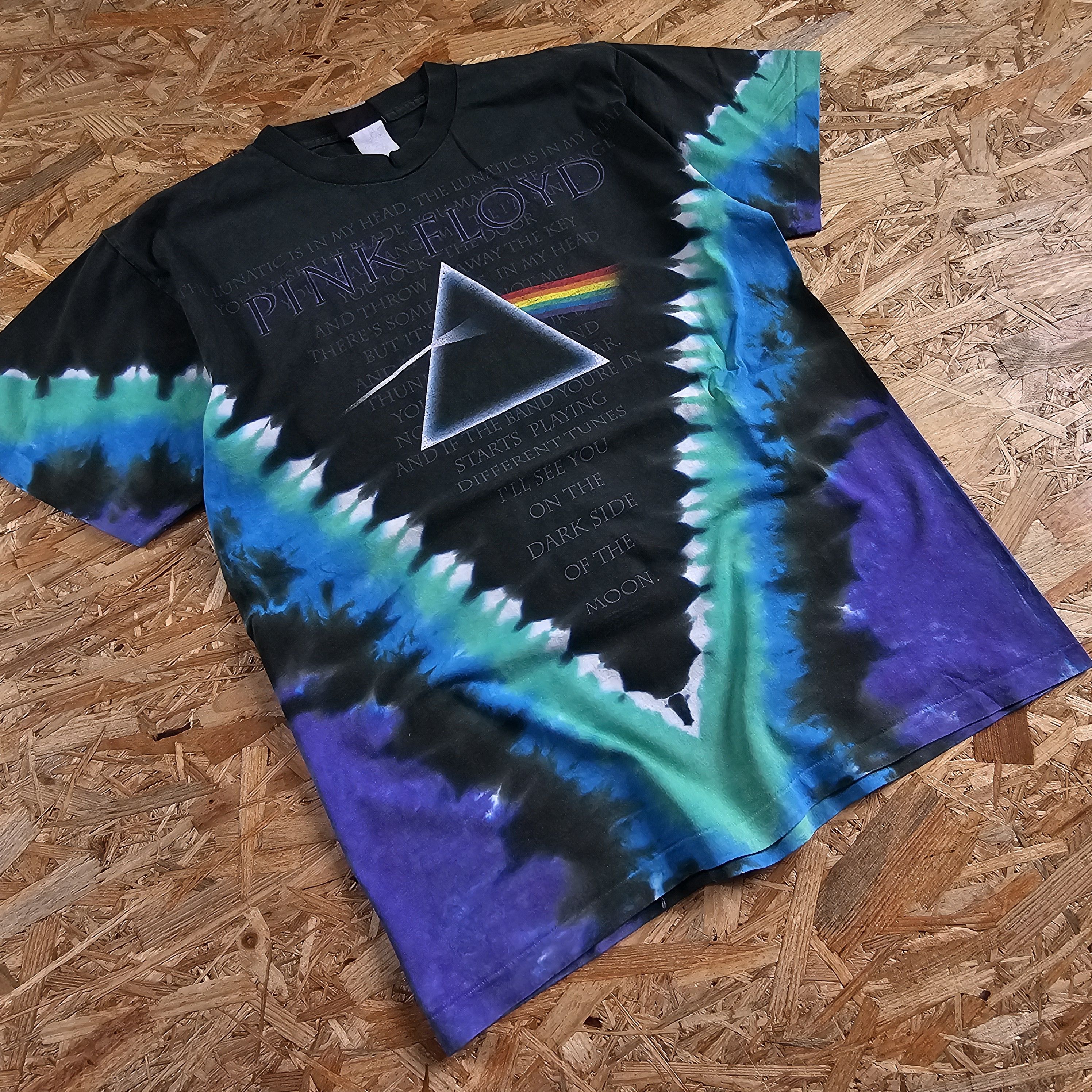 Band Tees × Liquid Blue × Pink Floyd LIQUID BLUE PINK FLOYD TIE DYE T-SHIRT VINTAGE Y2K BAND M Size US M / EU 48-50 / 2 - 5 Thumbnail