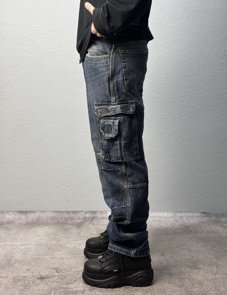 If Six Was Nine VTG Yohji Yamamoto Junya Watanabe Style Cargo Bondage Pants Size US 32 / EU 48 - 4 Thumbnail
