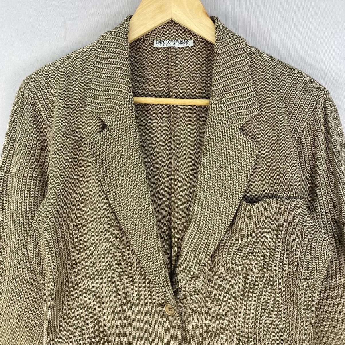 Emporio Armani Vintage Emporio Armani Blazer Jacket Size S / US 4 / IT 40 - 4 Thumbnail