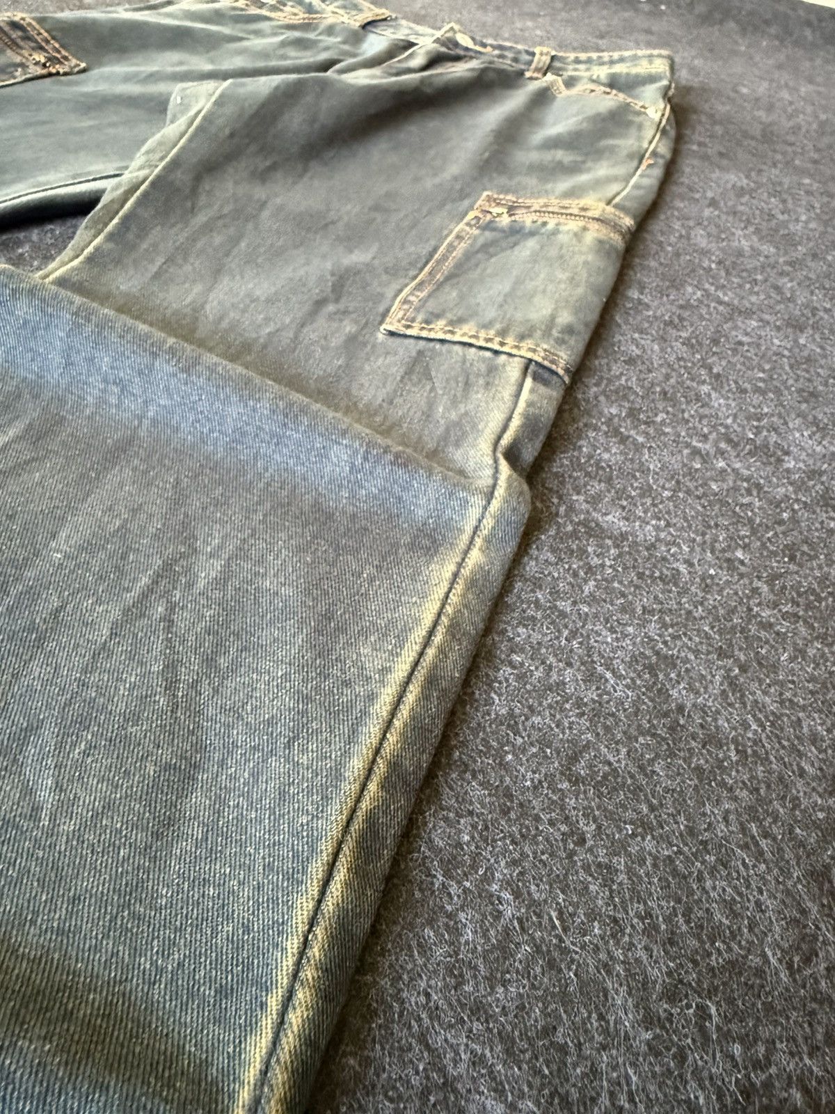 If Six Was Nine × Japanese Brand × Le Grande Bleu (L.G.B.) Daily Topics Japan Flare Cargo Faded Seam Jeans Size US 28 / EU 44 - 11 Thumbnail