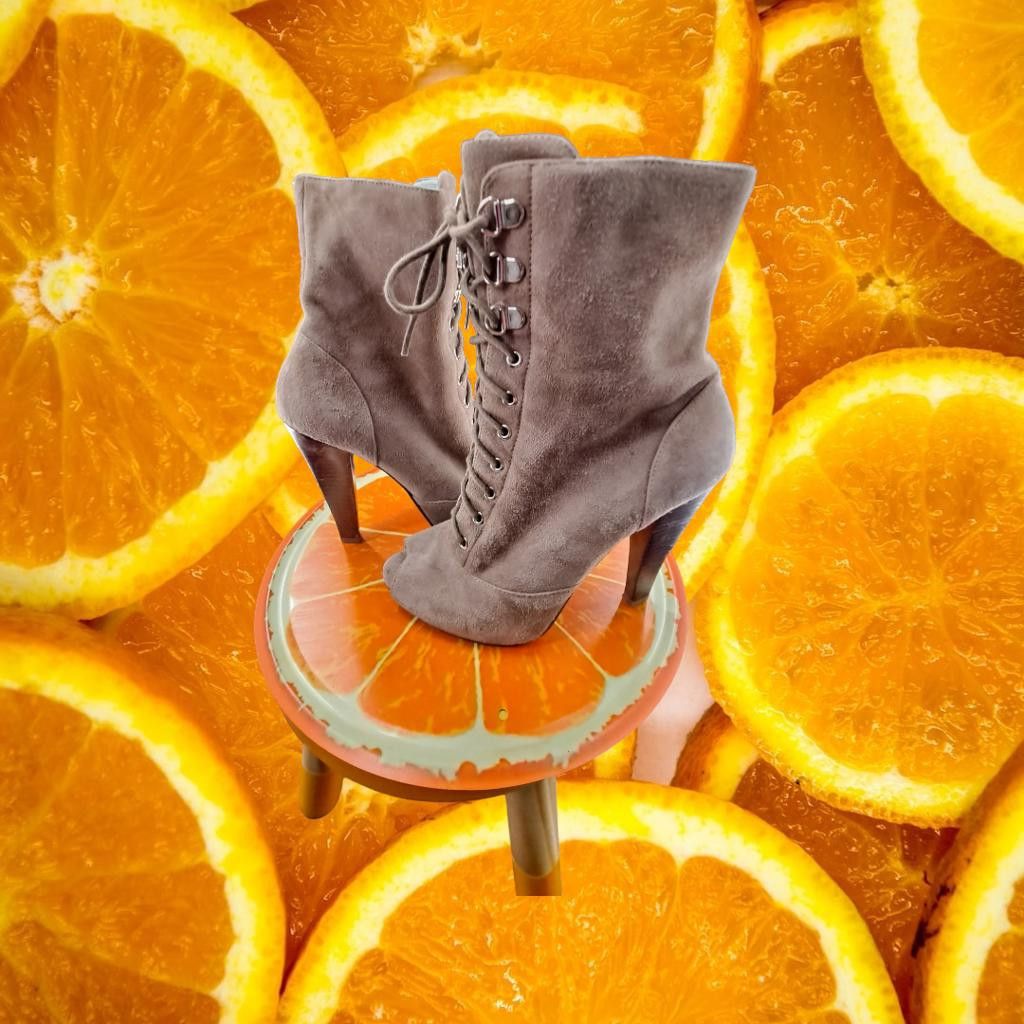 Guess Guess High Heel Boots with Peek Toe and Zipper Size 6M Size ONE SIZE - 3 Thumbnail
