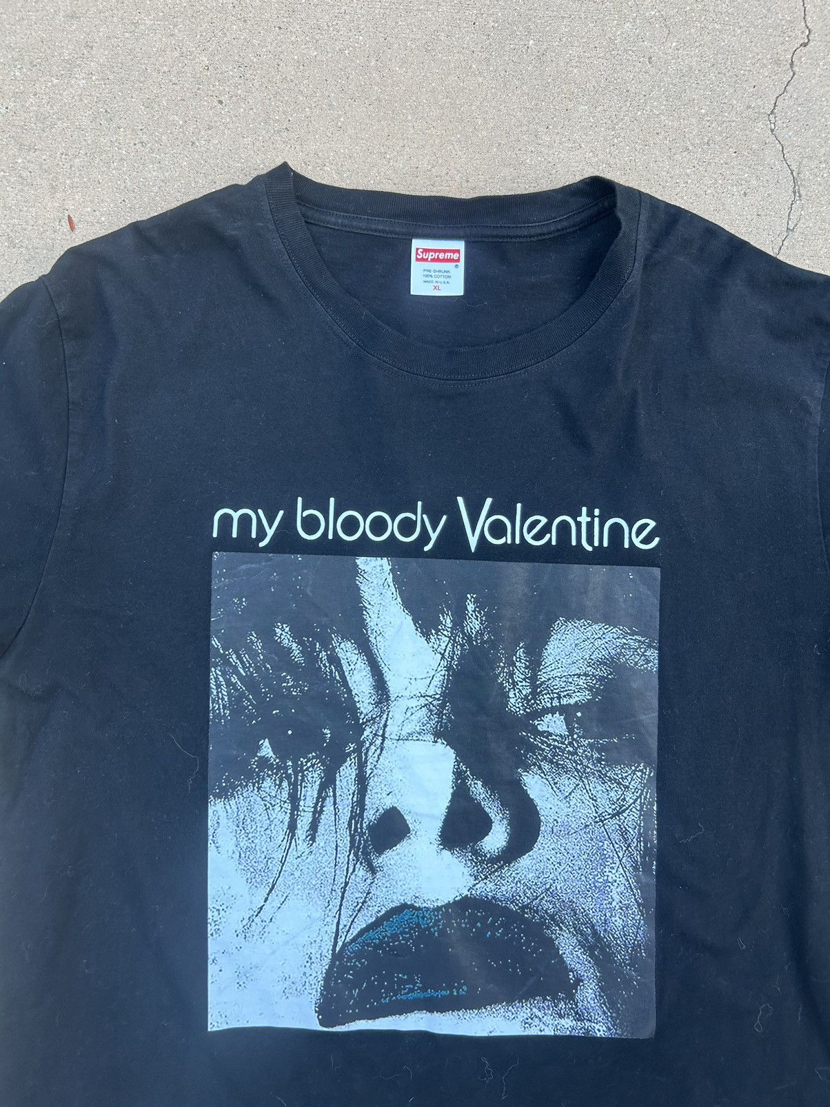 my bloody valentine Tシャツ マイブラ supreme Supreme My Bloody Valentine Feed Me With Your Kiss Tee White