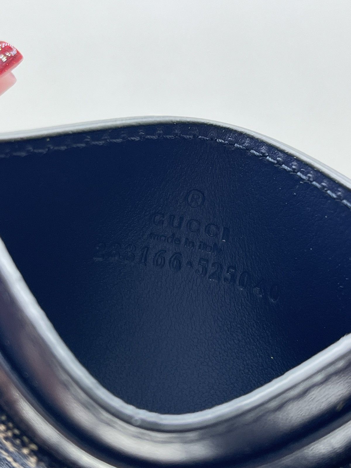 Gucci Gucci GG Supreme Denim Size ONE SIZE - 2 Thumbnail