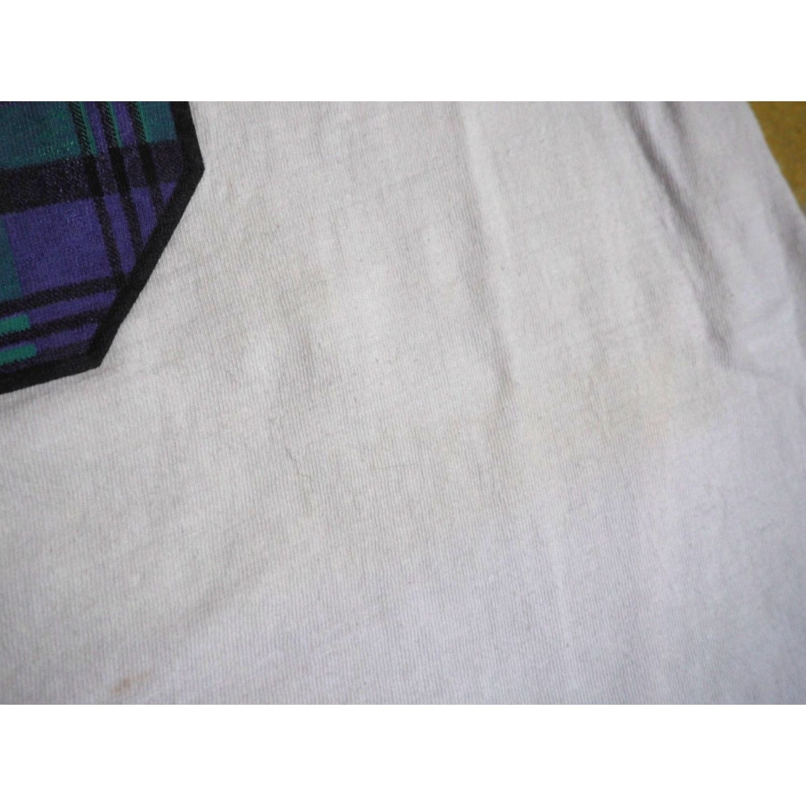 Vintage VINTAGE Washington DC USA Capital Tourist Travel Plaid White Tee T-Shirt L Unisex 1990s Graphic Cotton Short Sleeve Size US L / EU 52-54 / 3 - 8 Thumbnail