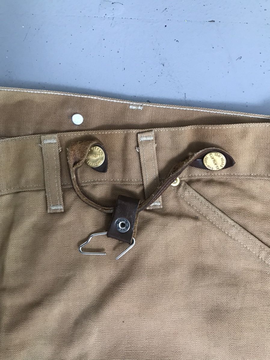 Carhartt × Vintage Rare 90’s Carhartt Qulit Lined Denim Size US 42 / EU 58 - 9 Thumbnail