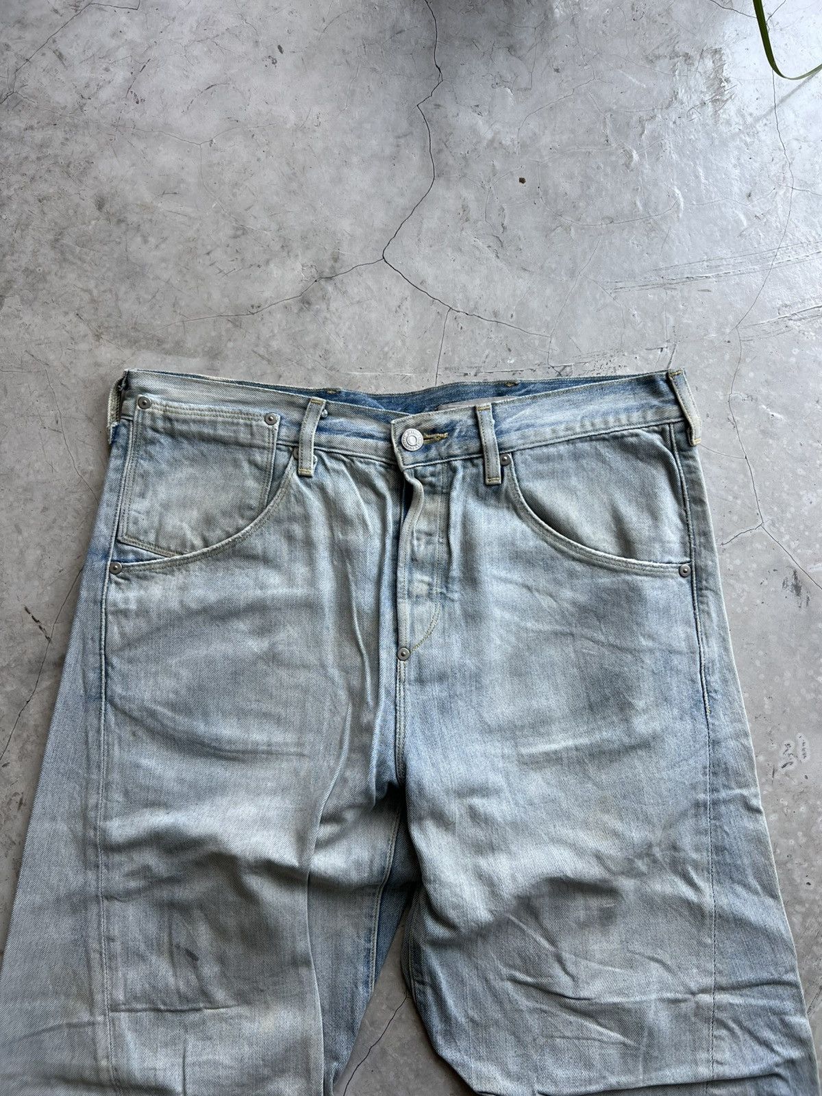 Levi's Levis Engineered Jeans Buckle Back Tag W32 Actual 34x31.5 Size US 32 / EU 48 - 2 Thumbnail
