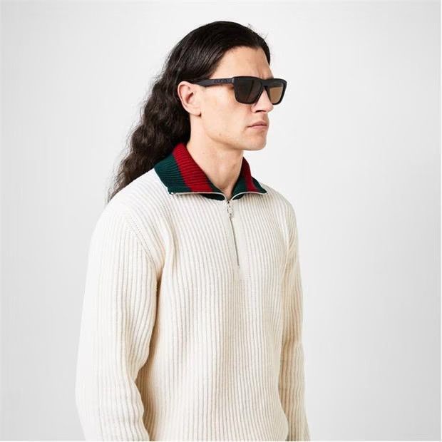 Gucci NEW Gucci GG1571S 003 Unisex Square Sunglasses GG 1571S Size ONE SIZE - 9 Thumbnail
