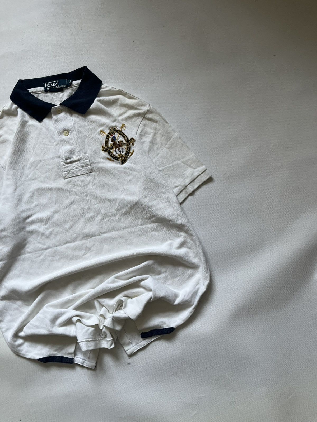 Polo Ralph Lauren Polo Ralph Lauren Striped Big Pony Polo Shirt Size US L / EU 52-54 / 3 - 2 Thumbnail