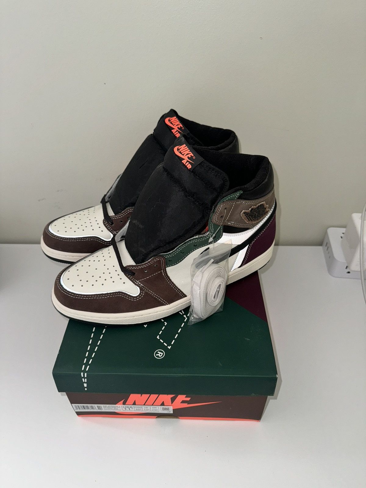 Jordan Brand Air Jordan 1 Retro ‘Hand Crafted’ High Og Size US 11.5 / EU 44-45 - 1 Thumbnail