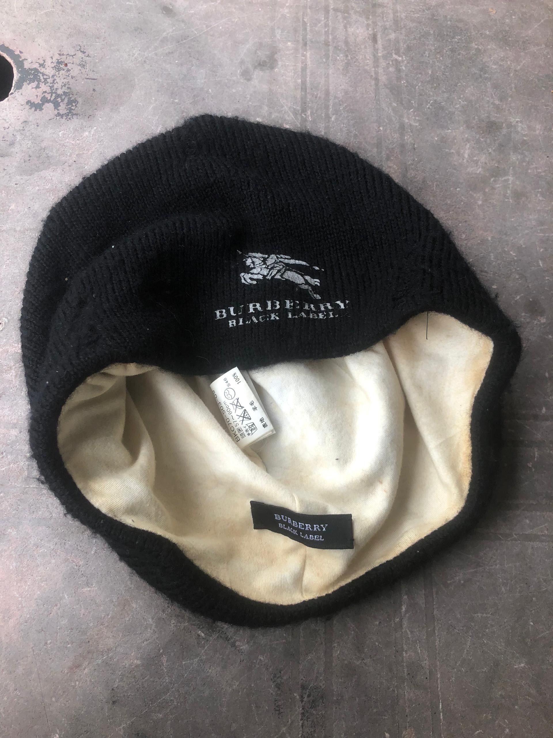 Burberry Burberry black label hat | Grailed