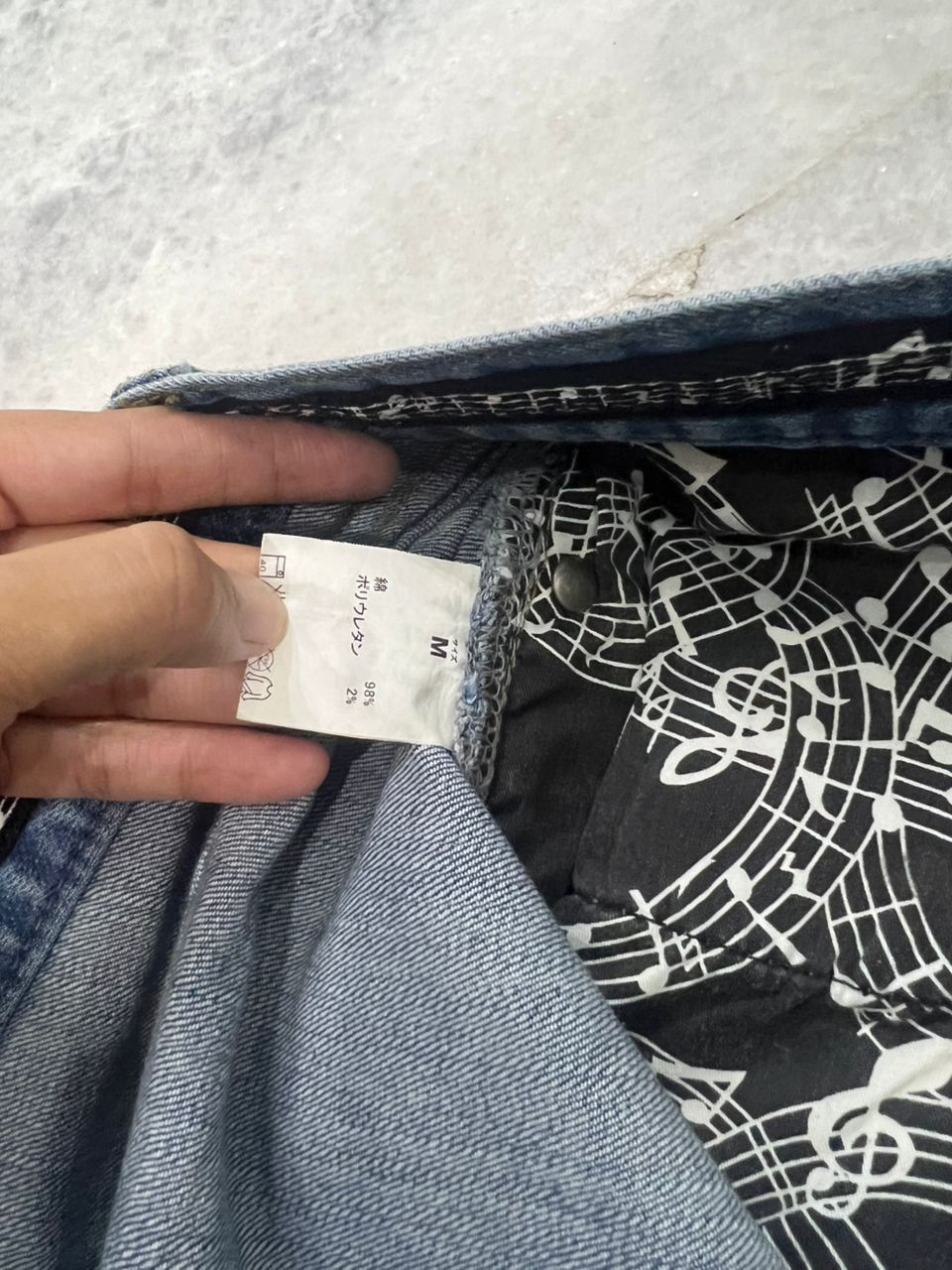 Number (N)ine Number (nine) Takahiro Miyashita denime jeans Size US 33 - 13 Thumbnail
