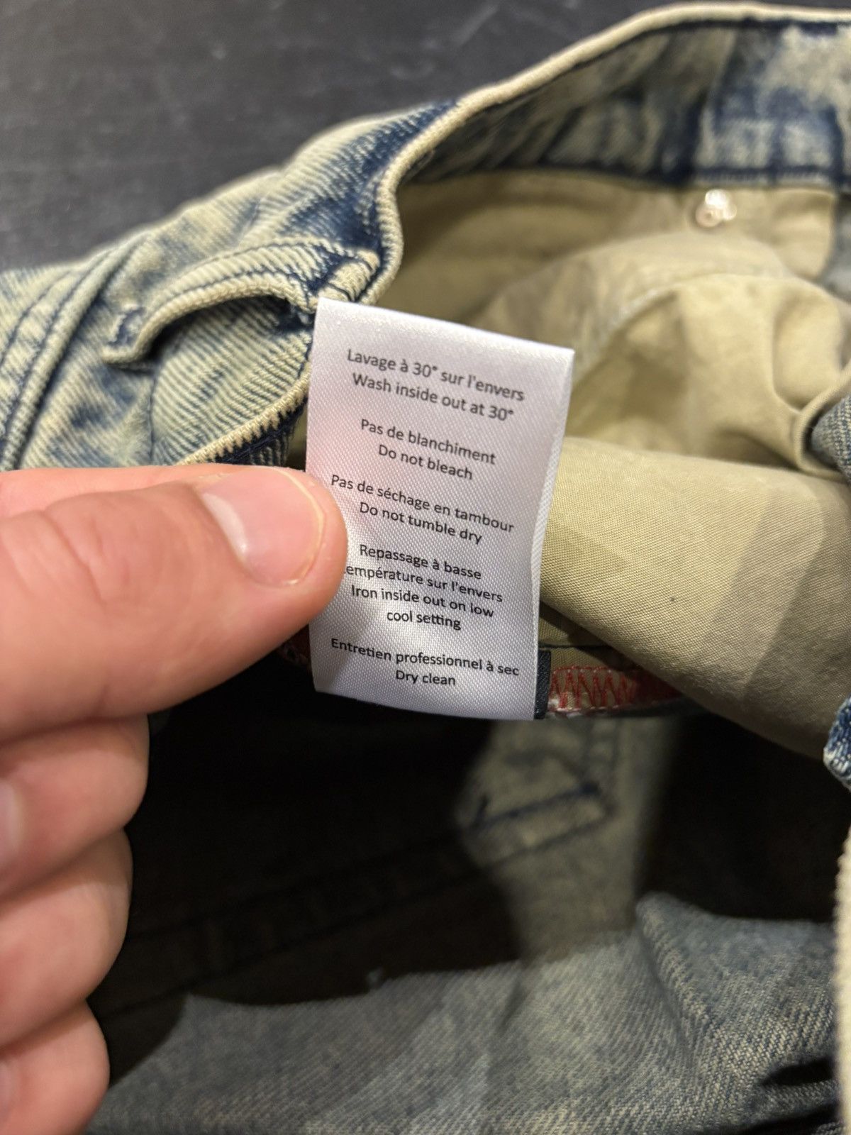 Y/Project Y/Project Washed Denim Jeans Size US 30 / EU 46 - 5 Thumbnail