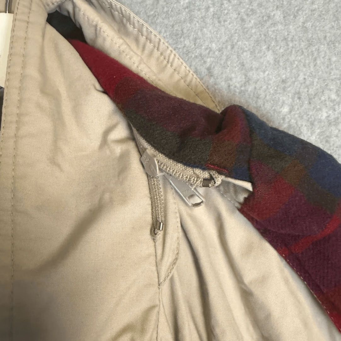 Eddie Bauer VINTAGE Eddie Bauer Jacket Mens M Wool Blend Heavyduty Anorak Gray Coat Coat Size US M / EU 48-50 / 2 - 7 Thumbnail