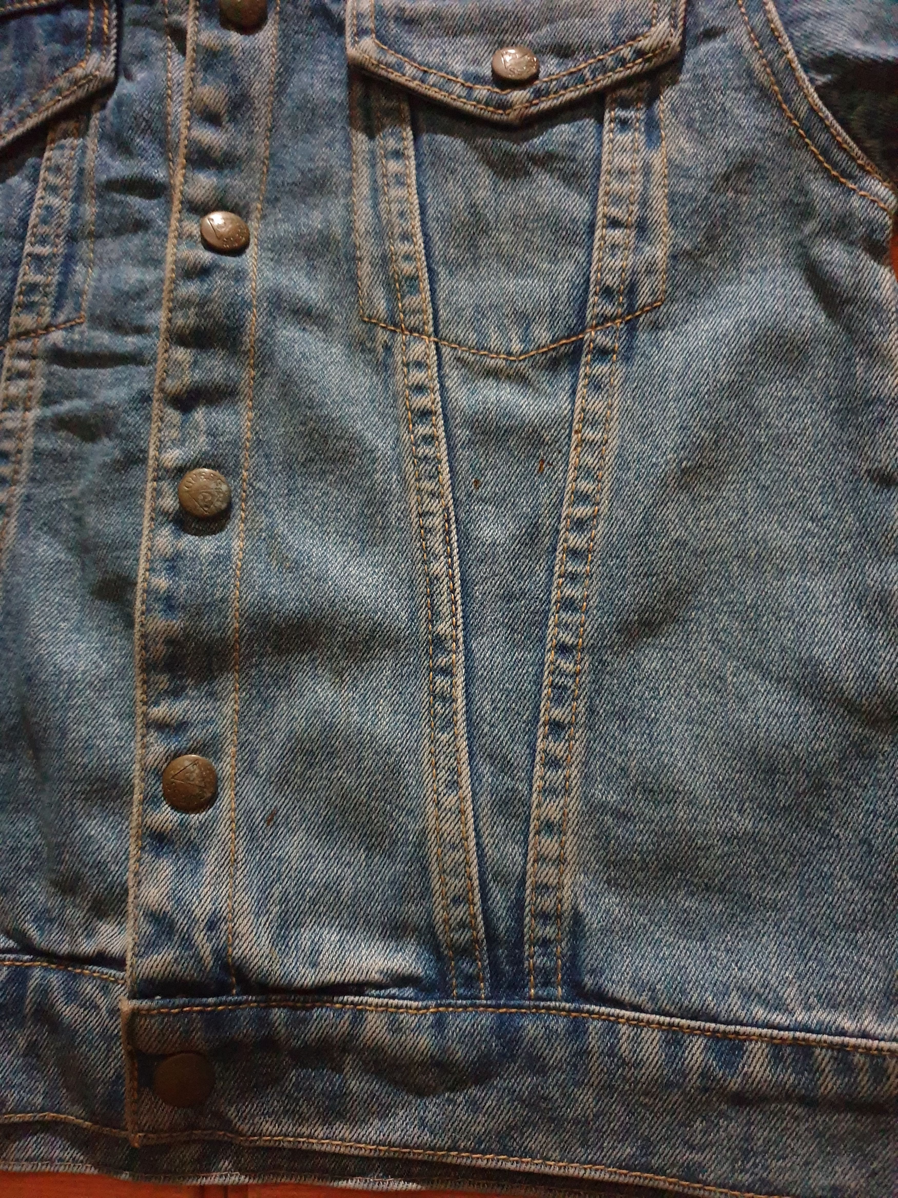 Guess Vintage Guess Made in USA denim Jacket Size US XXS / EU 40 - 9 Thumbnail