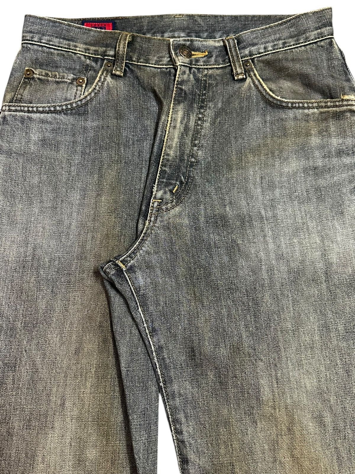 Edwin Vintage Edwin 503 Mud Wash Style Distress Loose Jeans Size US 29 - 4 Thumbnail
