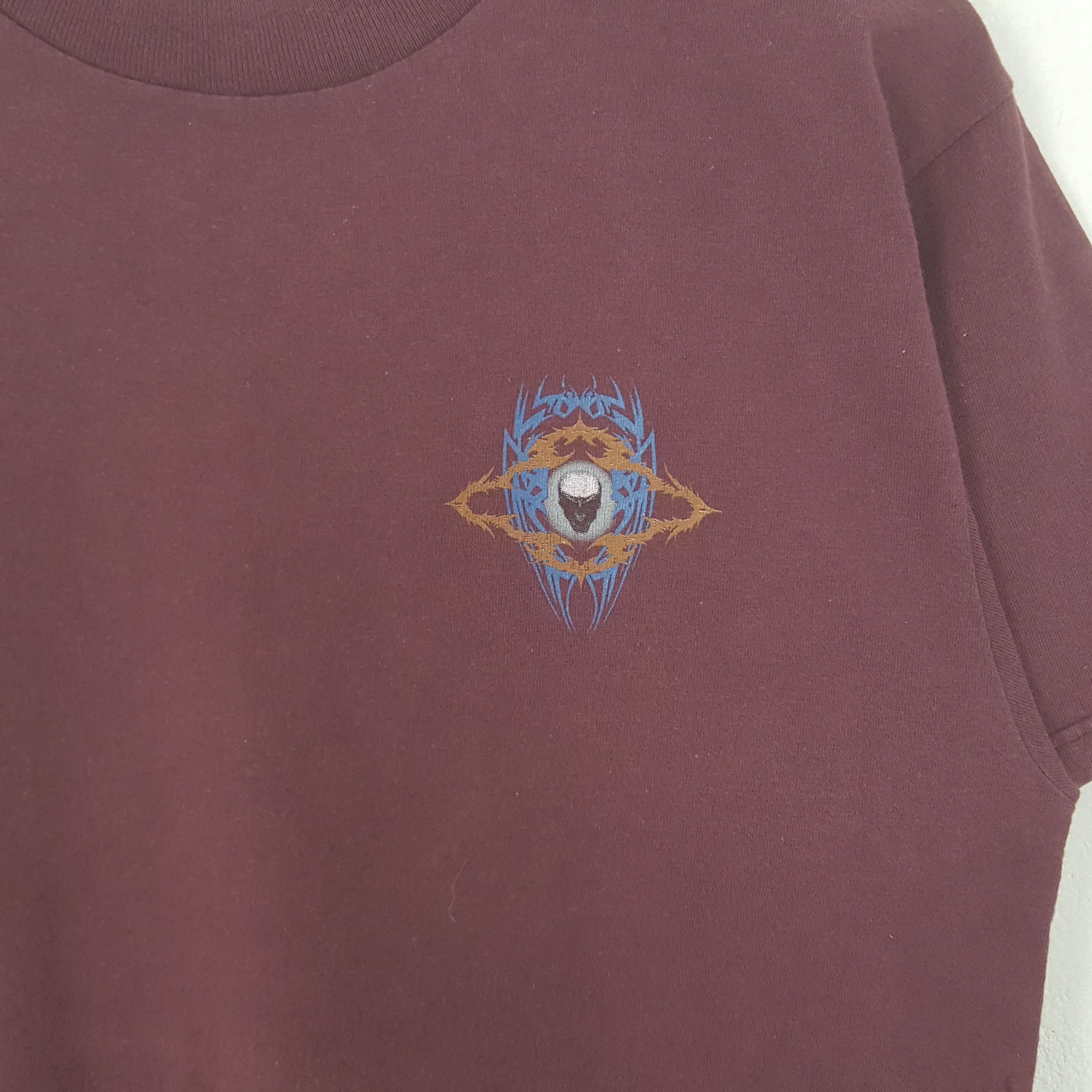 Vintage Vintage Fly Surf Skull American Skate Tshirt RR7 Size US M / EU 48-50 / 2 - 4 Thumbnail