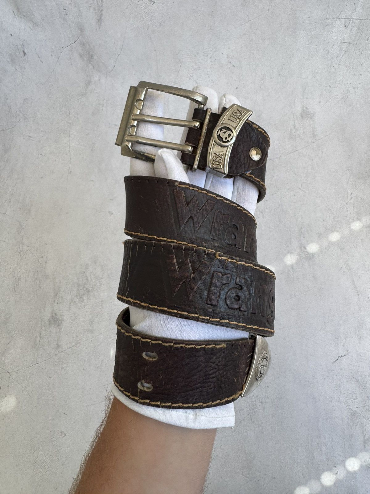 Wrangler Wrangler Belt Vintage Size ONE SIZE - 2 Thumbnail