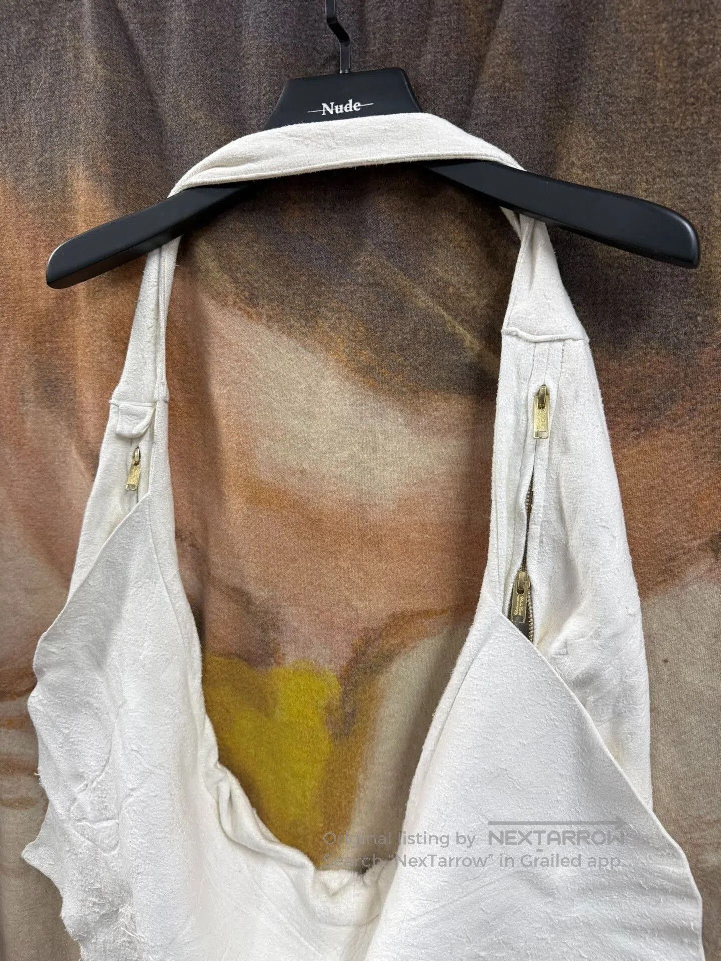 Comme des Garcons undercover suede eye bag. Size ONE SIZE - 4 Thumbnail