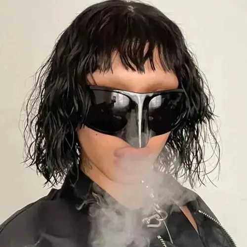 Designer × Electric Visual Oversized Bird Nose Masked Sunglasses Size ONE SIZE - 3 Thumbnail