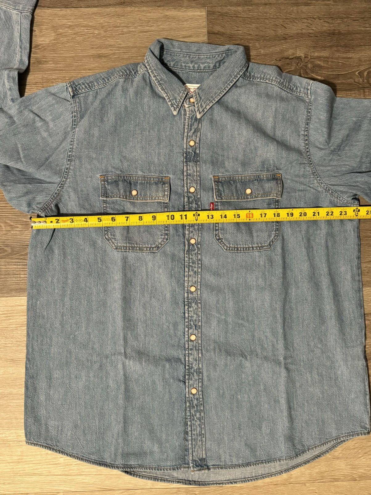 JJJJound × Levi's JJJJound Levi’s Denim Button up Shirt Size US L / EU 52-54 / 3 - 6 Thumbnail
